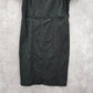 Fashion Nova Black Balloon Sleeve Bodycon Knee Length Short Sleeve Dress Large