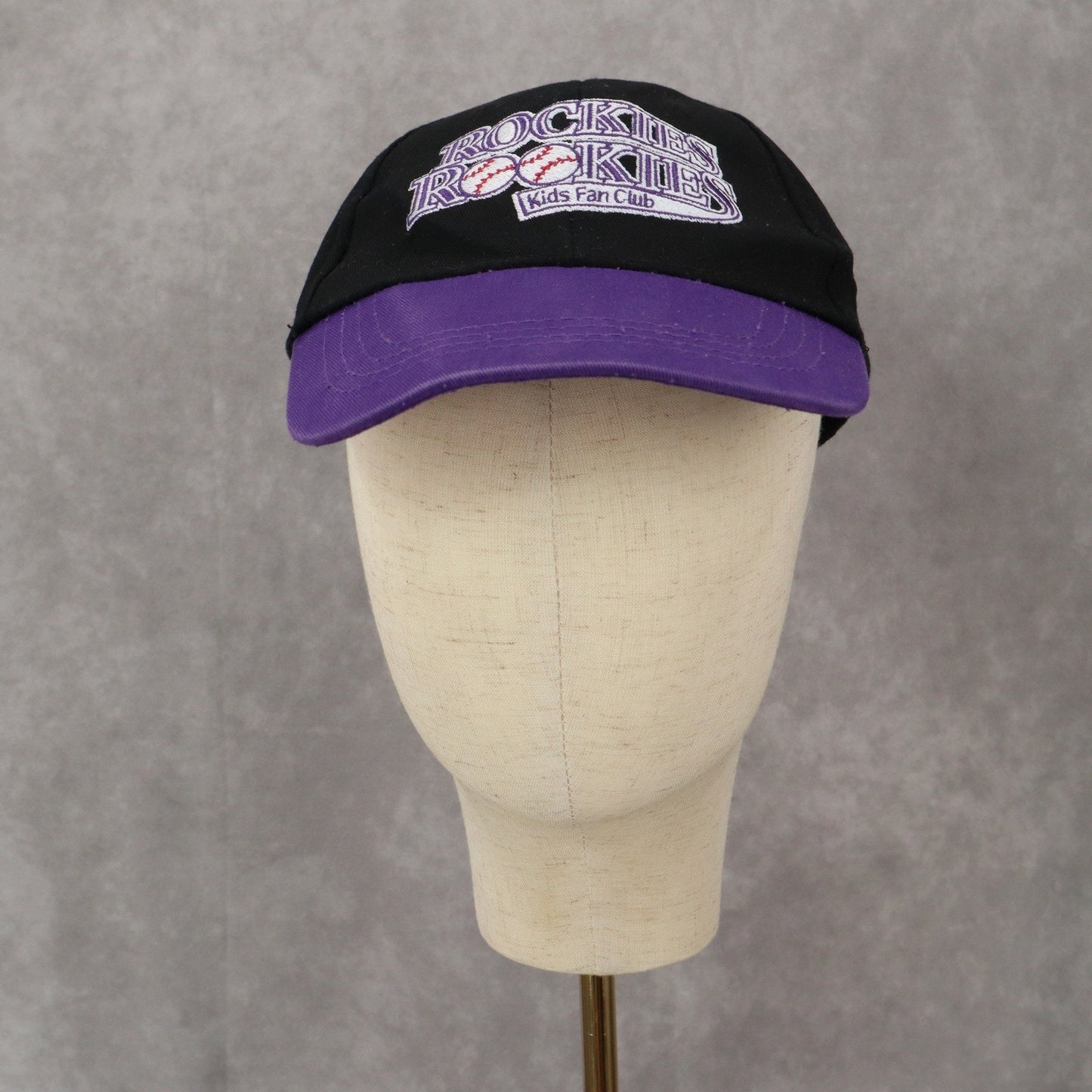 Toyota Rockies Rookies Kids Fan Club Black Snap Back Purple Baseball Cap Hat