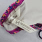 Matilda Jane Purple Floral Halter Tie Padded Bikini Bralette Swim Top S Small