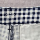 St Johns Bay Blue Plaid Stripe Chino Bermuda Preppy Pants Shorts Cotton 14
