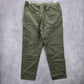 Armani Exchange Green Pullon Cargo Straight Tapered Pants 31