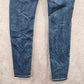 Old Navy Rockstar Blue Jeans Denim Pants Super Skinny Mid Rise Jeggings Size 6