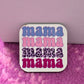 Mama Blue Handmade Square Refrigerator Magnet