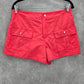 Liz & Co Pink Swimwear Snap Button Lined Broad Pants Shorts M Medium 10