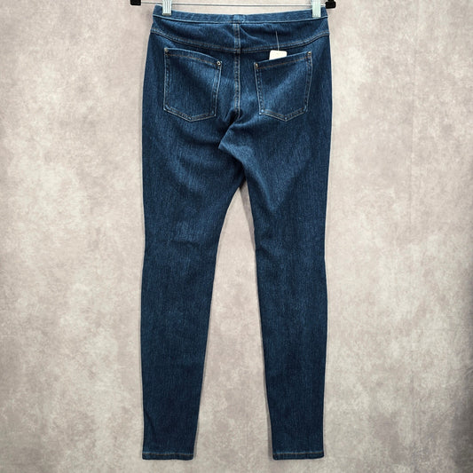Blue Stretch Pullon Skinny Leggings Jeggings Cotton Jeans Pants S Small
