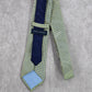 Tommy Hilfiger Yellow Gold Blue Executive Geometric Silk Men's Neck Tie