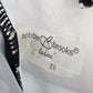 Bobbie Brooks Black White Polka Dot Halter Tie Swimwear Tankini Top Medium M