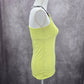 Mondetta Green Racerback Print Sports Activewear Support Bra Tank Top Small