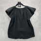 Universal Thread Black Short Sleeve Cotton Top Small