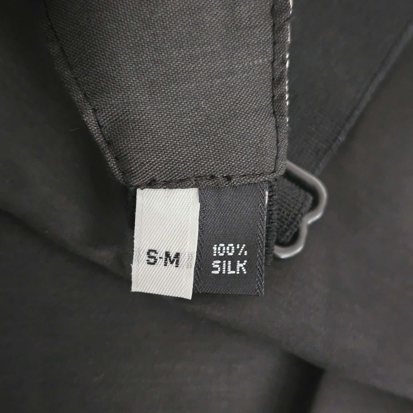 Gray Short Open Back Welt Pocket 5 Button Point Silk Waistcoat Tuxedo Vest S/M