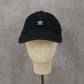 Adidas Black Athletic Sports Cotton Cloth Strap Cotton Buckle Baseball Cap Hat