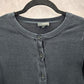 The Limited Black Button Down Cotton Y2K Sweater Cardigan XS