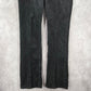 054. Lee Riders Midrise Bootcut Black Straight Denim Jeans 12M