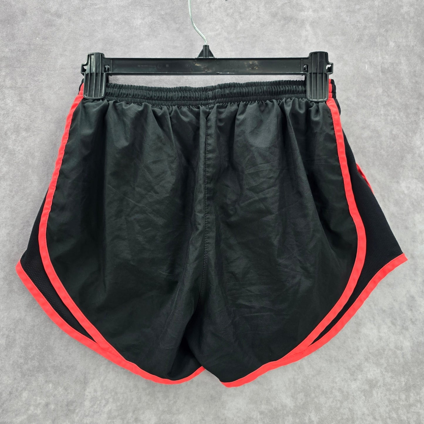 Nike Black Pink Stripe Pull On Athletic Active Running Pants Shorts Small