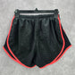 Nike Black Pink Stripe Pull On Athletic Active Running Pants Shorts Small
