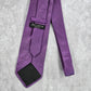 Jos. A. Bank Purple Black Solid Executive 100% Silk Italy Men's Neck Tie