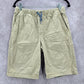 Old Navy Khaki Tan Husky Pullon Bermuda Junior Bottoms Pants Shorts XL 14 16