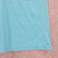 Adidas Blue Racerback Active Stripe Athletic Sports Tank Top Small