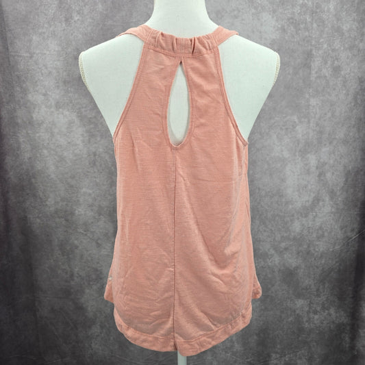 Gaiam Pink Racerback Cutout Sportswear Sleeveless Active Tank Top Small