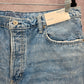 Arizona Jeans Co Blue Hi Rise Button Jeans Cotton Denim Pants Shorts Plus 19