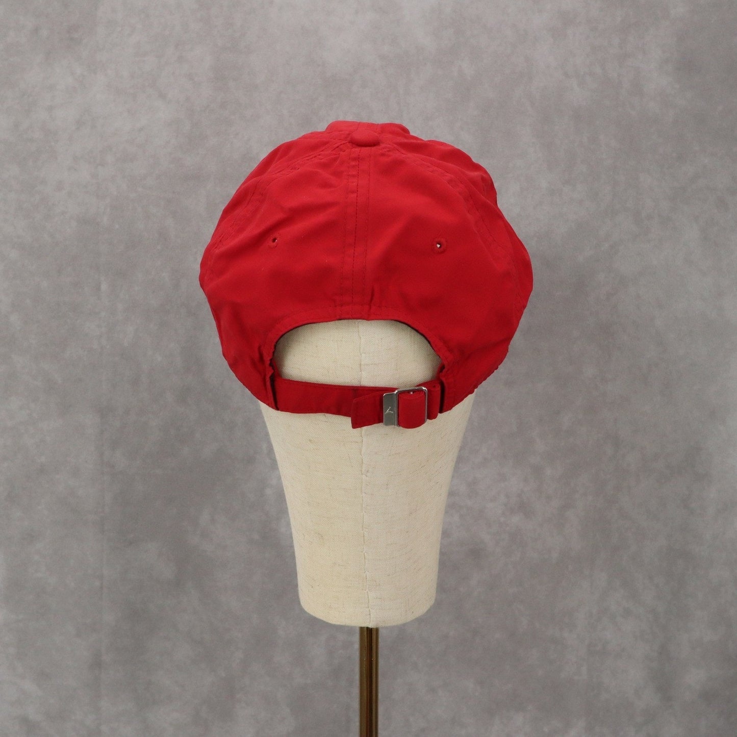 Jordan Red Jump Man Logo Sports Cloth Strap Buckle Baseball Cap Hat OSFM