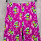 Seven Apparel Purple Fleece Frog Bubble Bath Duck Trouser Pajama Pants M Medium