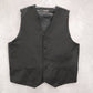 Umo Lorenzo Black 4 Button Stripe Welt Point Waistcoat Tuxedo Suit Vest L 46R