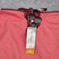No Boundaries Brown Blue Floral Tie Medium Bikini Bottom Swimwear