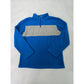 Blue Fleece Pullover Quarter Zip Boys Large 10/12