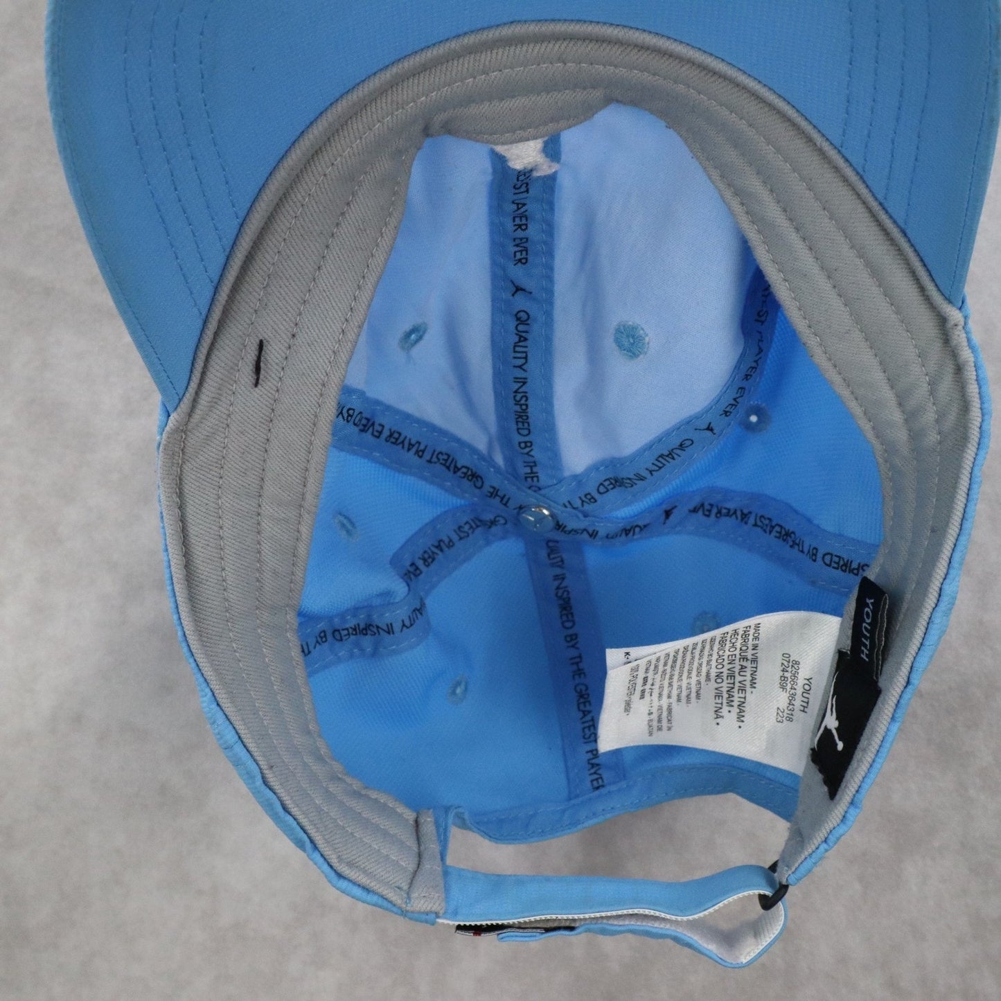 Nike Blue Jumpman Jordan Youth Adjustable Athletic Sports Baseball Cap Hat