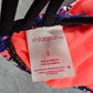 Xhilaration Black Geometric Boho Y2K Padded Adjustable Strap Bikini Top Small