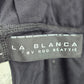 La Blanca Black Halter Tie Swimwear Tankini Tank Top Medium M 8