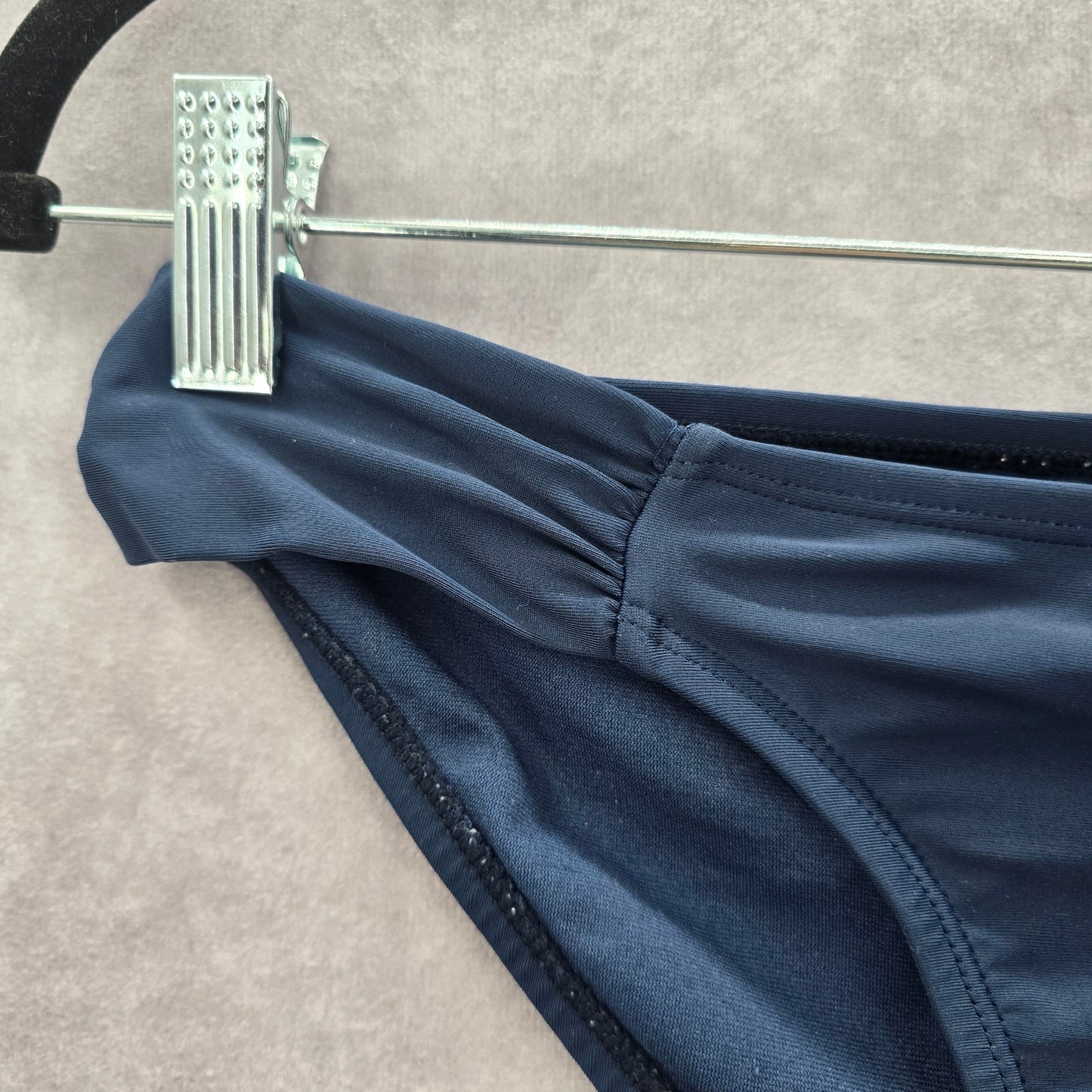 Hot Water Navy Blue Bikini Bottom Swimwear Small