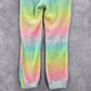 SO Pink Rainbow Boho Pull On Fleece Joggers Toddler Pants Girls M Medium