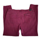 Lee Slim Fit Skinny Leg Mid Rise Sculpting Red Jeans Pants Bottoms Size 12/36