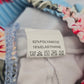 Blue Floral Bra Halter Cold Shoulder Beach Boho Bikini Bralette Swim Top S Small