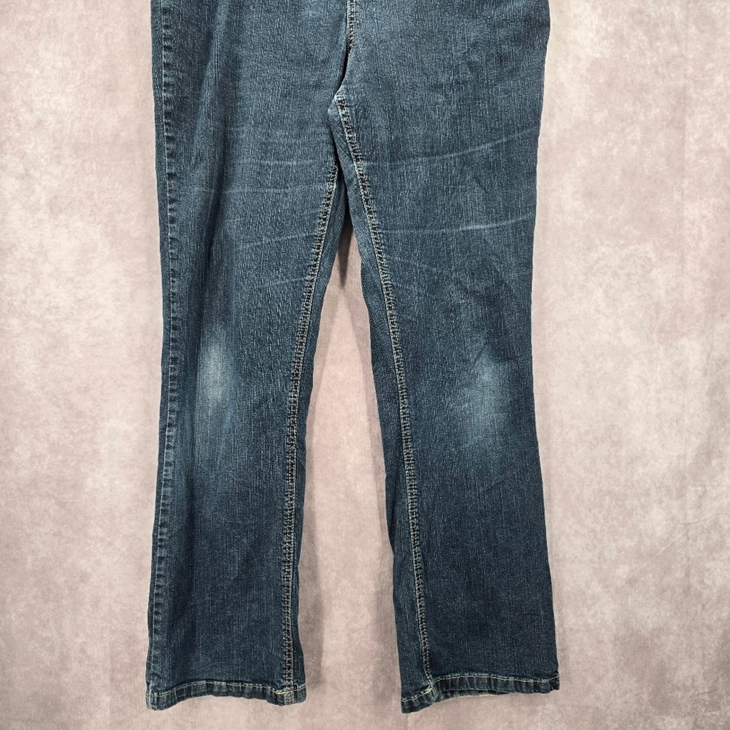 015. Merona Blue Bootcut Straight Denim Pants Jeans 14R