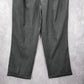 Villa D'Marco Tailored Trouser Gray Executive Office Work Dress Pants 36x30