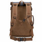 Witzman Brown Convertible Travel Leather Canvas Duffle Large A2020-2 Backpack