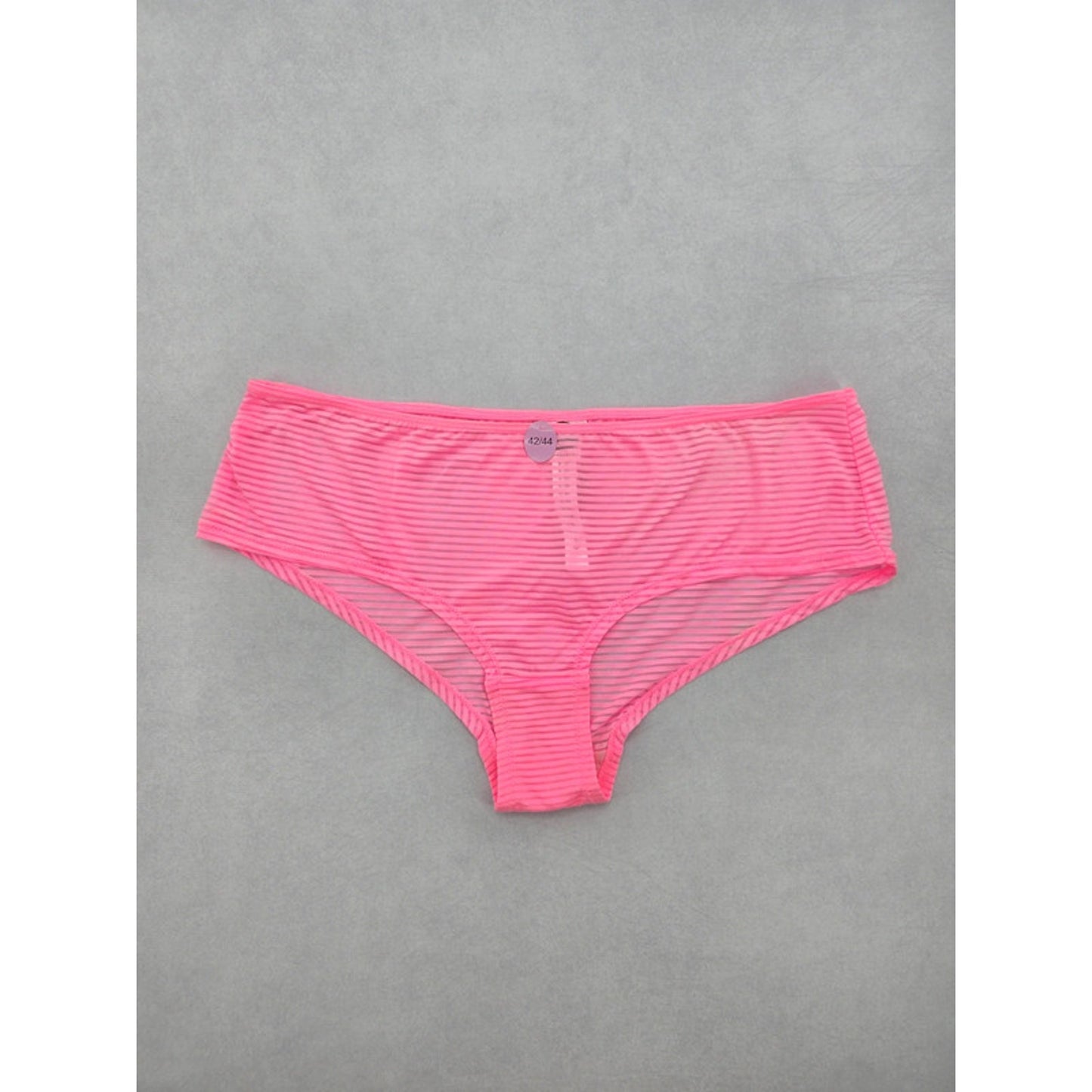Pink Stripe Panty Dainty Whimsy Sexy Goth Fairy Coquette Bridal XL