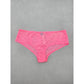 Pink Stripe Panty Dainty Whimsy Sexy Goth Fairy Coquette Bridal XL