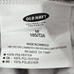 Old Navy White Gray Fleece Snowflake Sleep Pajama Bottoms Pants M Medium