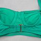 Xhilaration Green Demi Padded Bra Beach Bikini Bralette Swim Top S Small
