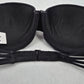Shade & Shore Black Padded Strapless Swim Sports Bra Beach Bikini Top 34C