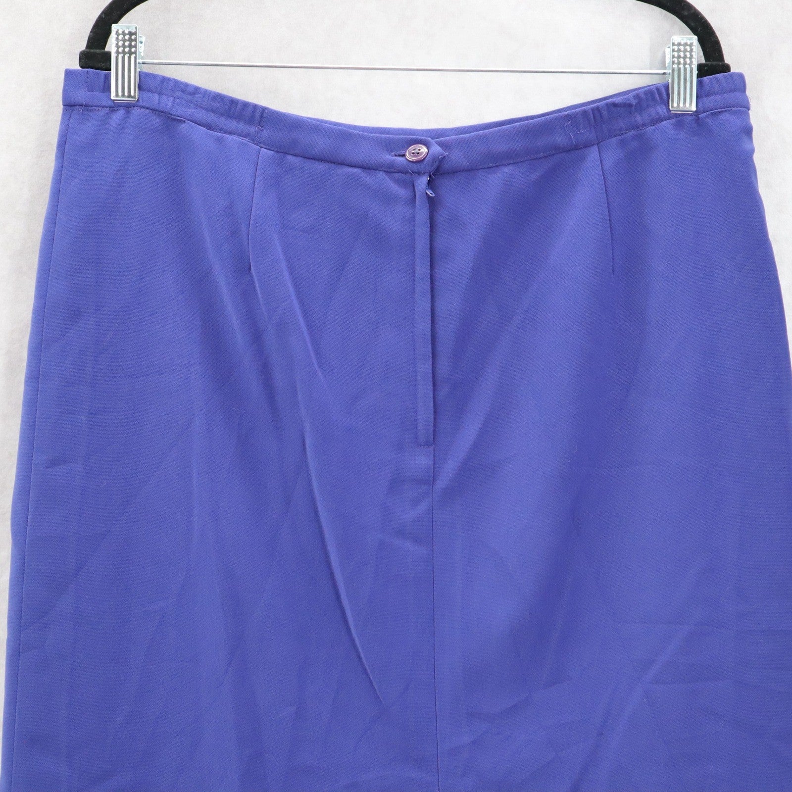 Collection for Le Suit Purple Secretary Knee Length Formal Pencil Skirt Plus 18
