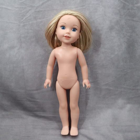American Girl Camille Doll Wellie Wishers 14.5" Blond Hair Blue Eyes Doll Toy