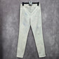 Abercrombie & Fitch White Blue Tie Dye Skinny Slim Denim Pants Jeans 28x28