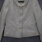 Banana Republic White Ecru Formal Clover Check Cotton Suit Coat Jacket Blazer 10
