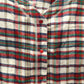 Buffalo Maxi Flannel Plaid Granny Cottage Pearl Snap Electric VTG Dress 18/20 1X