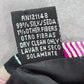 Croft & Barrow Purple Black Silver Stripe 99% Silk Executive Men's Neck Tie
